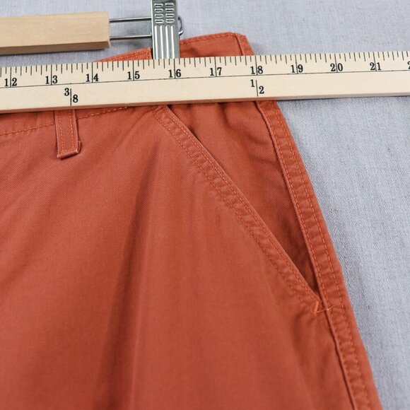 Levi’s Women’s '94 Baggy Cargo Jeans 32 x 28.5 Orange Utility Streetwear - Picture 10 of 13